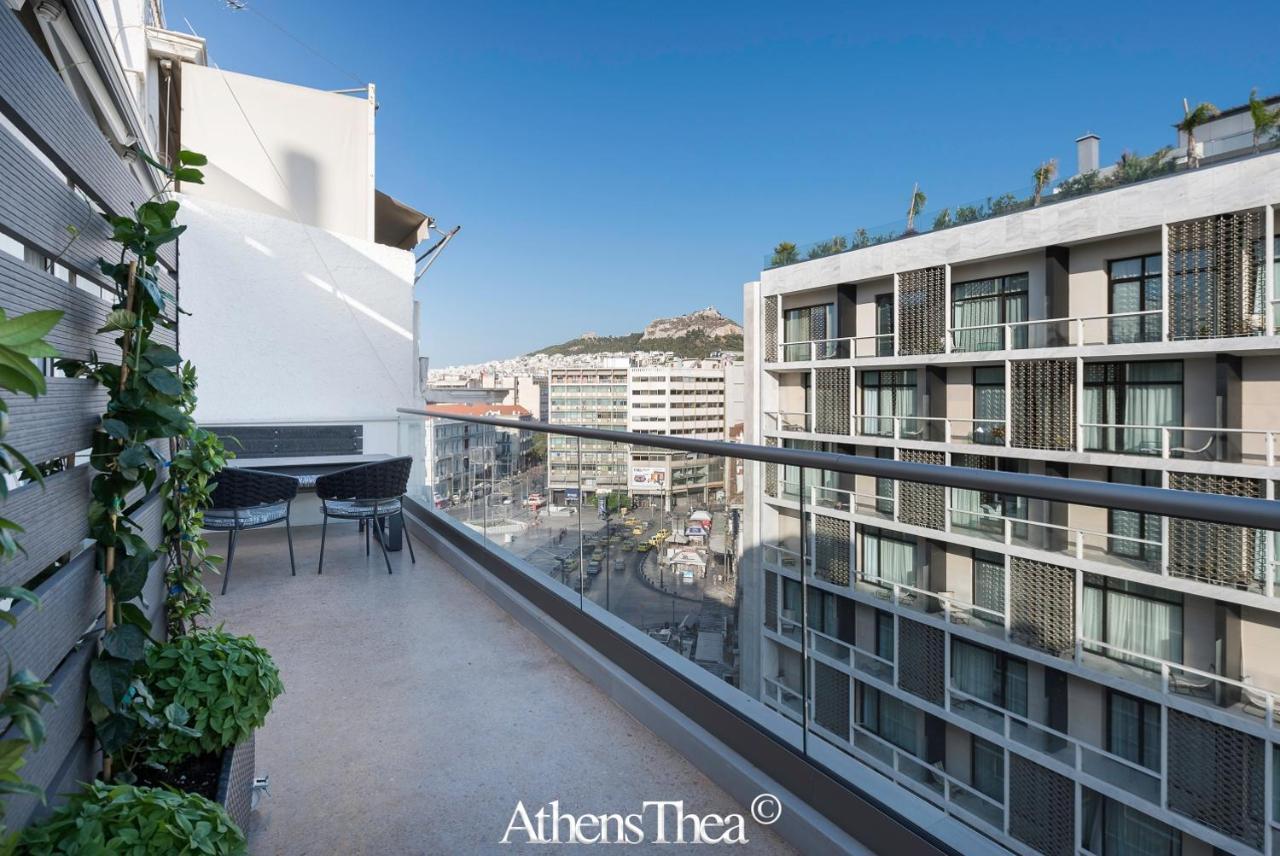 Athensthea Beta Luxury Penthouse Apt In Omonia Buitenkant foto