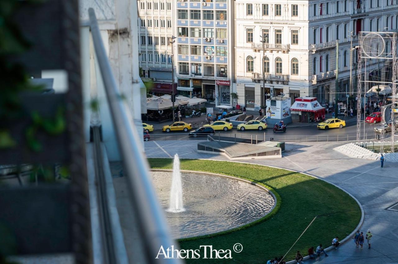 Athensthea Beta Luxury Penthouse Apt In Omonia Buitenkant foto