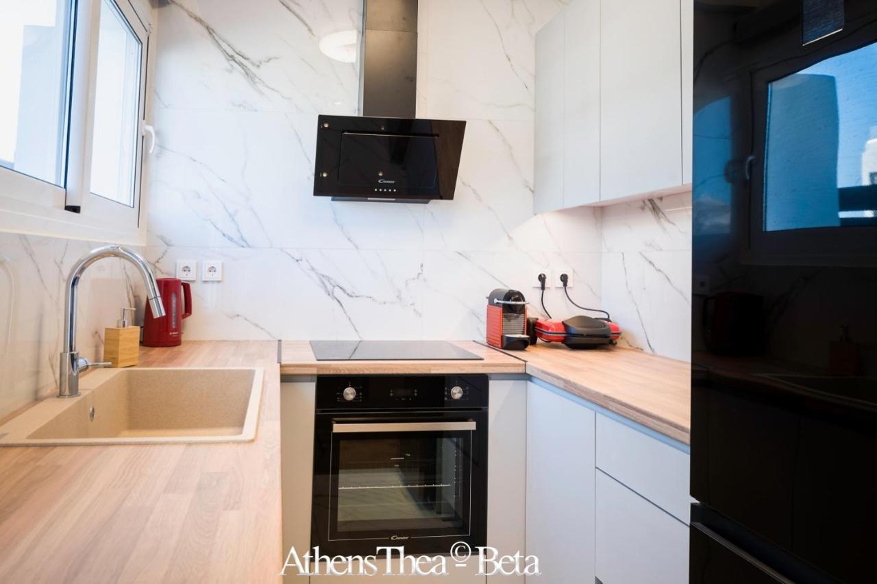 Athensthea Beta Luxury Penthouse Apt In Omonia Buitenkant foto