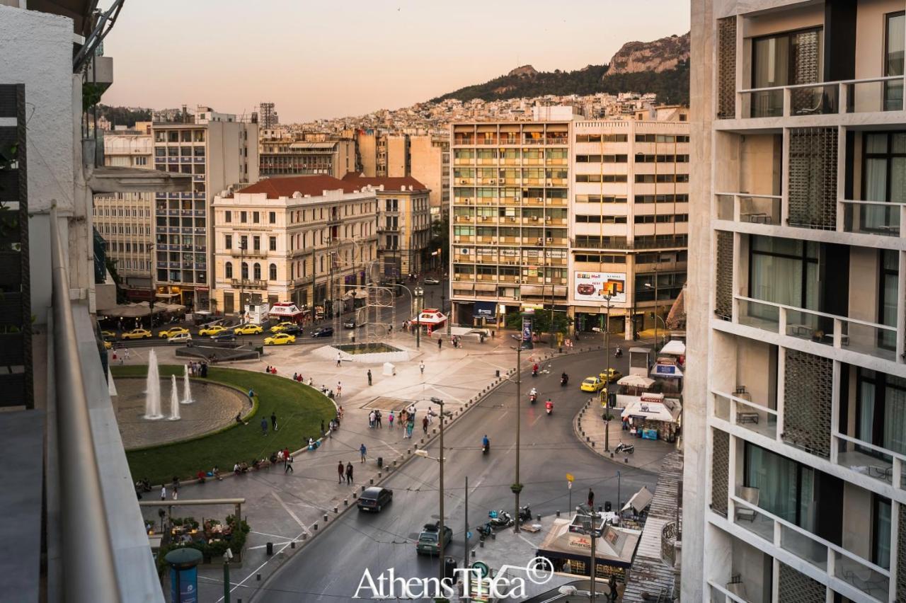 Athensthea Beta Luxury Penthouse Apt In Omonia Buitenkant foto